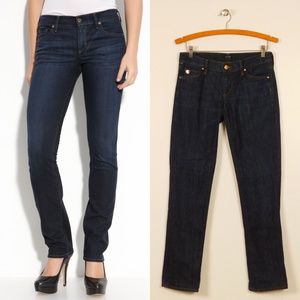 Citizens of Humanity COH Ava Straight Leg Jeans Women Size 28 Blue Low-Rise Y2K